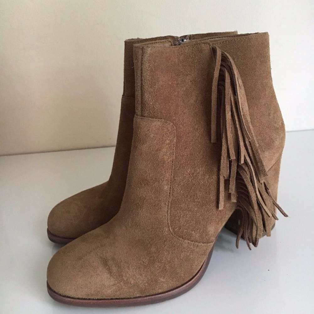 NEW VIA SPIGA Sz 7.5 37.5 Niurka Fringe Bootie